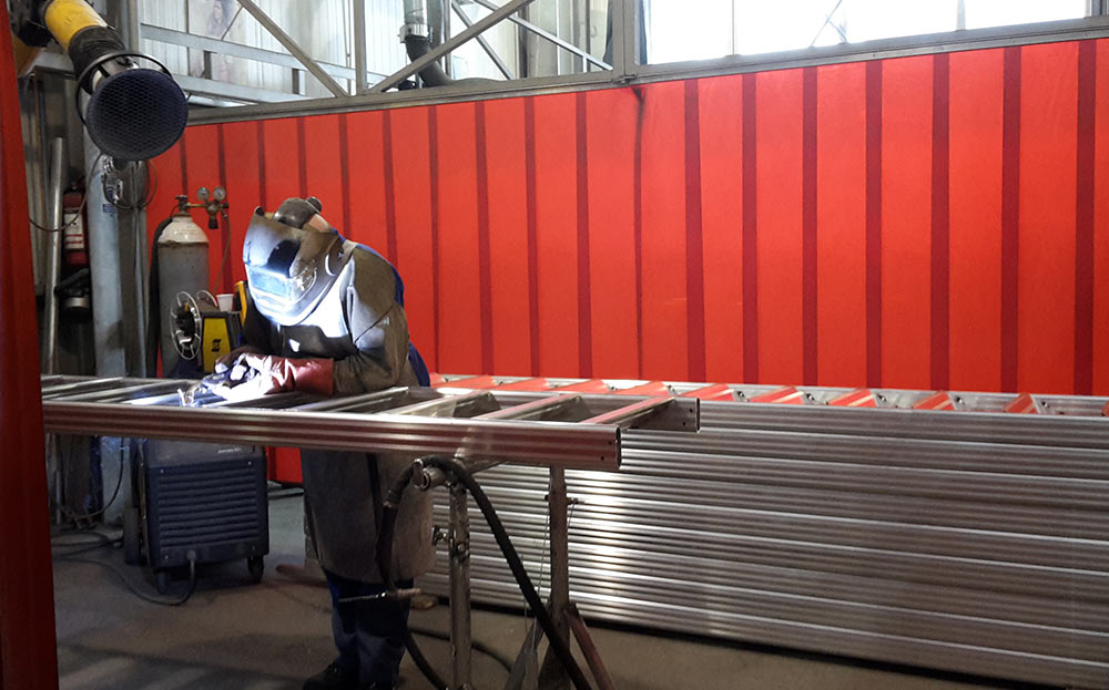 Schweißerschutz PVC