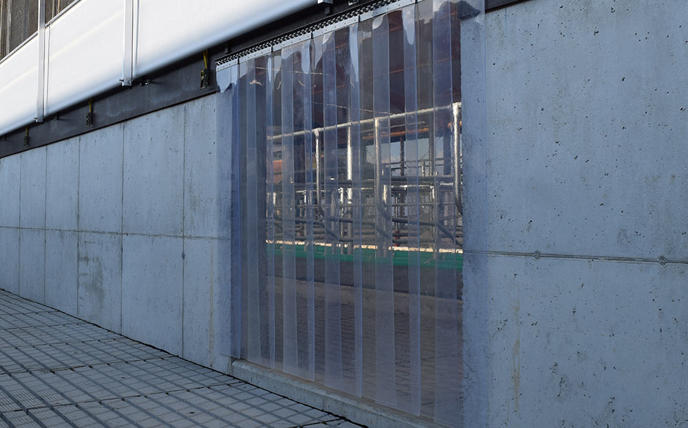 Streifenvorhang Wetterschutz